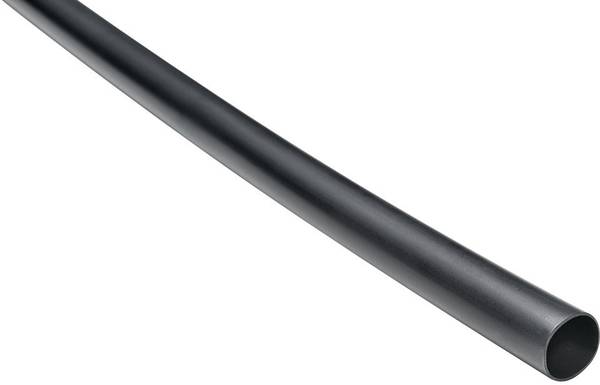HellermannTyton 315-13002 Heatshrink + adhesive Black 6 mm 2 mm Shrinkage:3:1 1 m