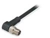 WAGO 756-5112/030-015 Sensor/actuator connector (pre-fab) M8 Plug, right angle 1.50 m No. of pins (RJ): 3 1 pc(s)