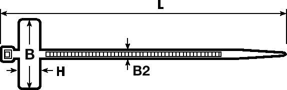 HellermannTyton 111-81821 IT18R-N66-NA-C0 Lead marker Writing area: 25 x 8 mm Ecru 1 pc(s)-2