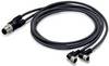 WAGO 756-5514/040-020 Sensor/actuator splitter/adapter M8 Plug, straight, Socket, right angle 2.00 m No. of pins (RJ): 4 10 pc(s) Package