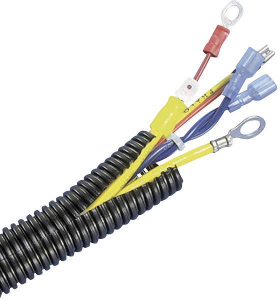 Panduit CLT100FC20 Slit Corrugated Conduit Tubing Polyethylene Black