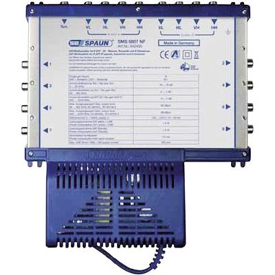 Spaun Light SMS 9807 NF SAT multiswitch Inputs (multiswitches): 9 (8 SAT/1 terrestrial) No. of participants: 8 Standby mode