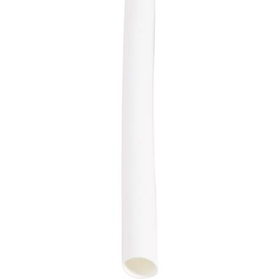 DSG Canusa 2890095902 Heatshrink w/o adhesive White 9.50 mm 4.80 mm Shrinkage:2:1 Sold per metre