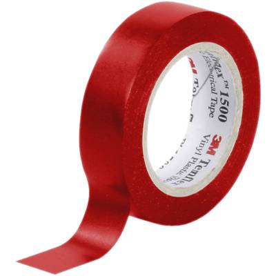 3M Temflex™ 1500 TEMFLEX150015X10RD Electrical tape Temflex 1500 Red (L x W) 10 m x 15 mm 1 pc(s)