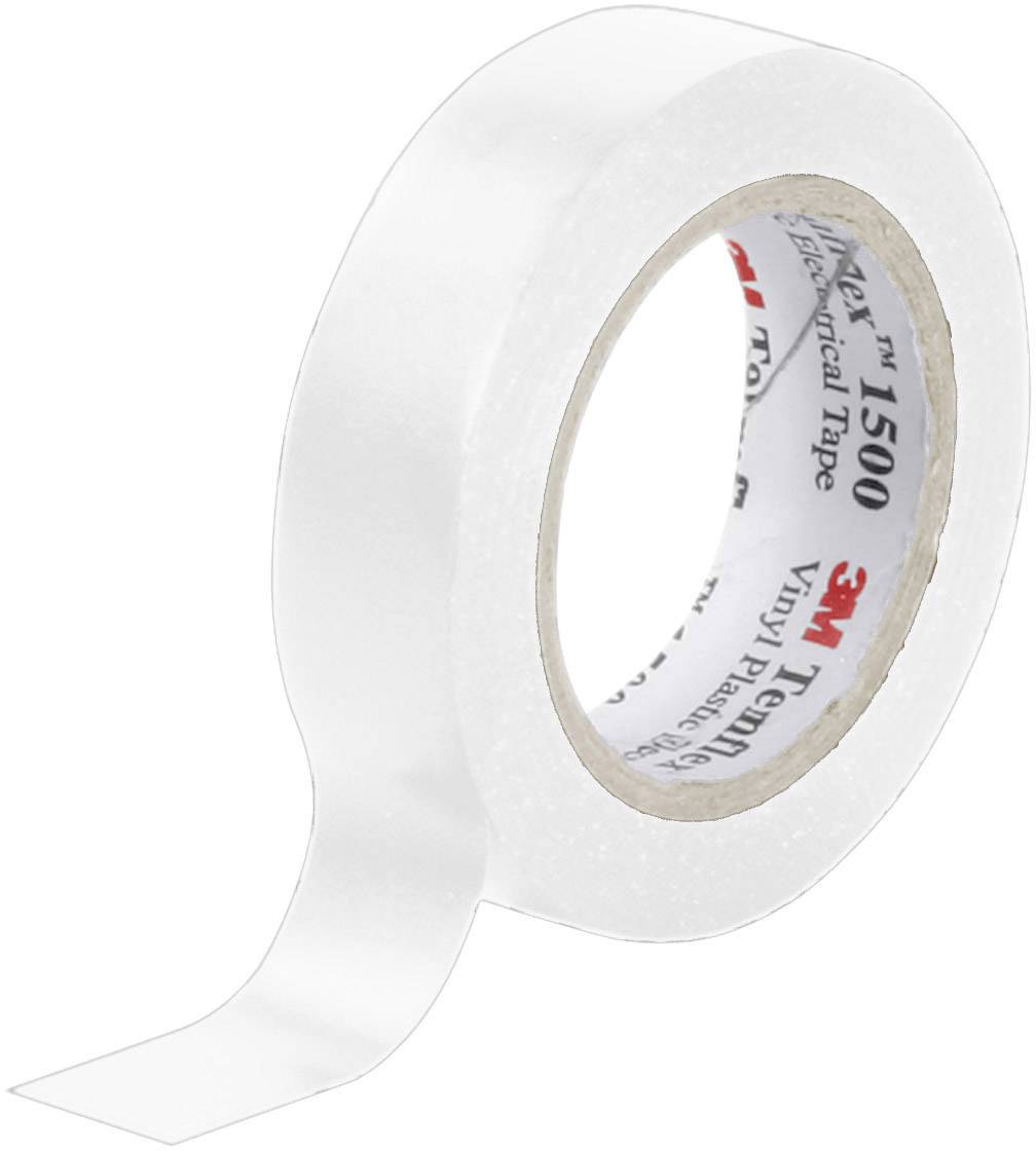 1Pcs  3M 1500 Vinyl Electrical Tape Insulation Adhesive Tape White 