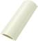A light beige, cylindrical plastic tube lying on a white surface. It appears smooth and undamaged.