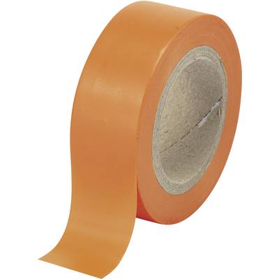 TRU COMPONENTS SW12-013OR 1564120 Electrical tape  Orange (L x W) 10 m x 19 mm 1 pc(s)