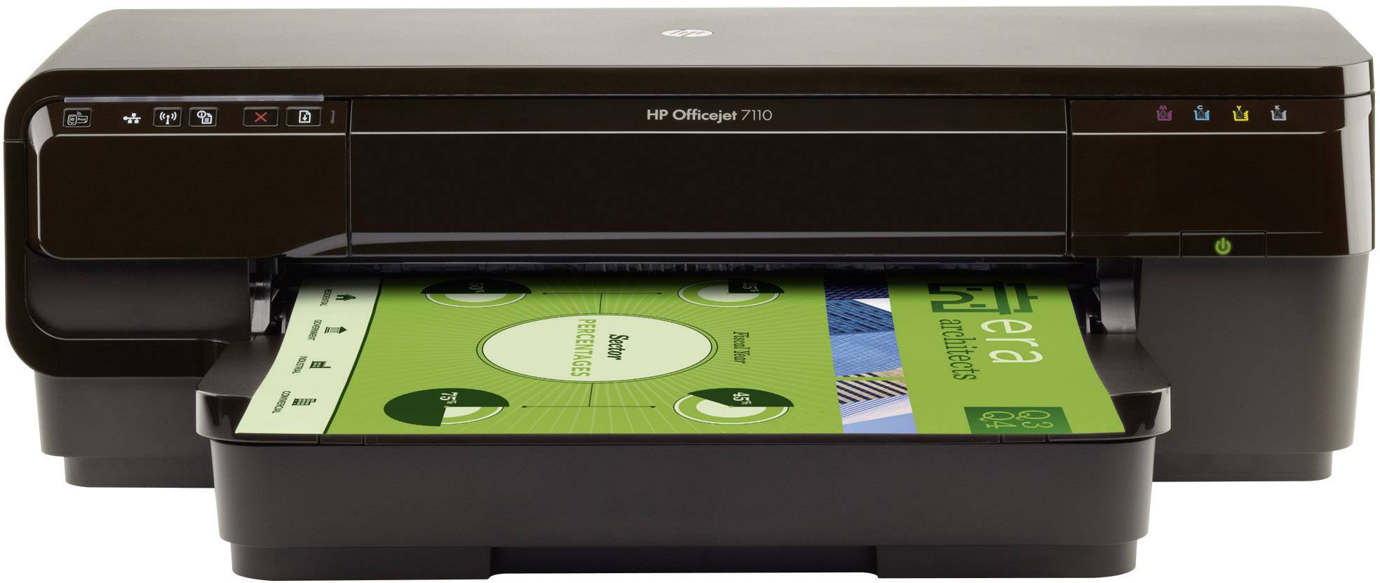 HP OfficeJet 7110 Wide Format e-Printer Colour inkjet pronter A3+ LAN, Wi-Fi