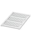 Phoenix Contact 0801453 UCT-WMT (23X4) Lead marker Fitting type: Slide-on Writing area: 23 x 4 mm White No. of markers: 300 10 pc(s)