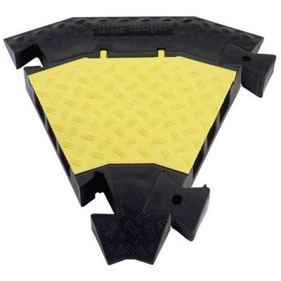 Adam Hall 45 degree connector Polyurethane Black-yellow No. of channels: 3 Content: 1 pc(s)