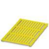Phoenix Contact 0801423 UCT-WMT (30X4) YE Badge Fitting type: Slide-on Writing area: 30 x 4 mm Yellow No. of markers: 600 10 pc(s)