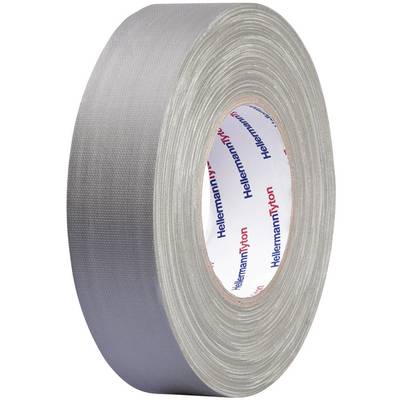 HellermannTyton HTAPE-TEX-GY-19x50 712-00506 Cloth tape HelaTape Tex Grey (L x W) 50 m x 19 mm 1 pc(s)