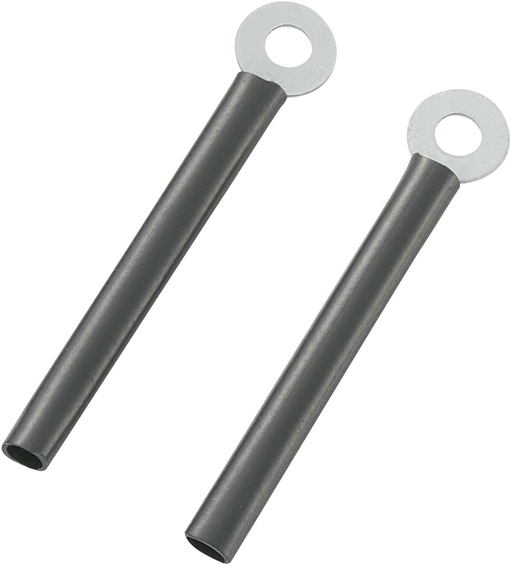 TRU COMPONENTS TC-CWR3-52203 Cable mount Screw fixing 1593086 Black 1 pc(s)