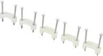 Double cable clips