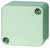 A square, grey plastic enclosure with rounded corners and two visible screws on the front.