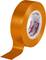 A roll of orange adhesive tape with a slightly unrolled strip. The inscription 'Coroplast' is visible inside.