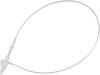 TRU COMPONENTS 1566692 ST-127TB Snap lock fastener 127 mm 2 mm Ecru Stepless adjustment 1 pc(s)