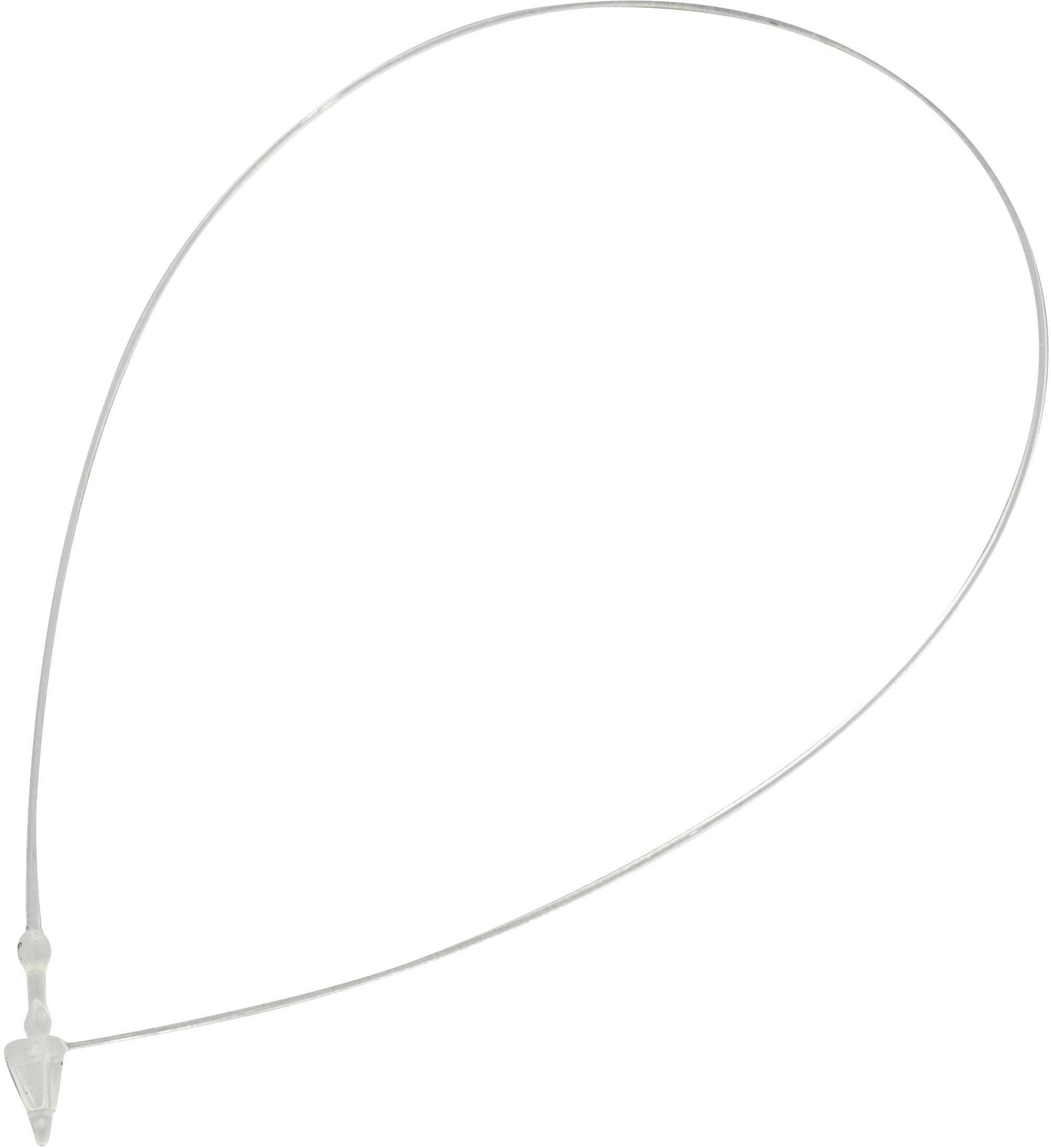 TRU COMPONENTS 1565115 ST-225TB Snap lock fastener 225 mm 2 mm Ecru Stepless adjustment 1 pc(s)