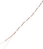 TRU COMPONENTS 1567213 Jumper wire 2 x 0.28 mm² Red, White 10 m