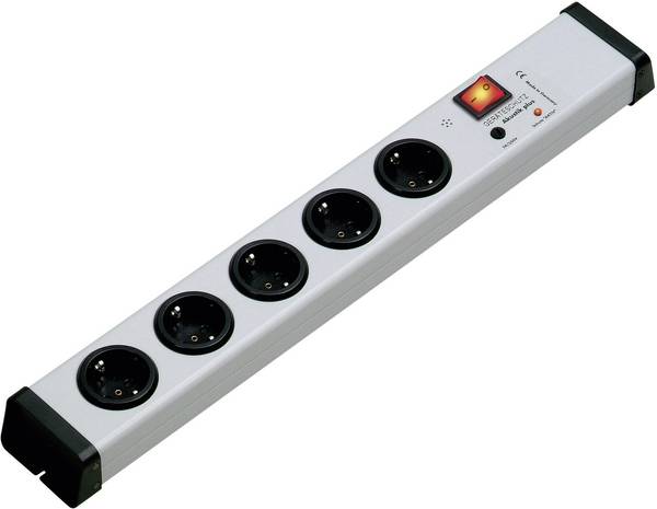 Ehmann 0206x00052300 Power strip (+ switch) 5x White None 1 pc(s)