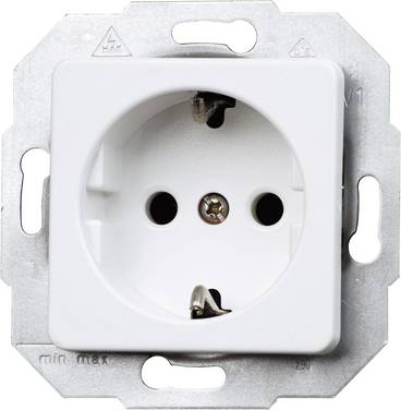 Kopp  Insert PG socket Europa Arctic white, Matt 113613087 1 pc(s)