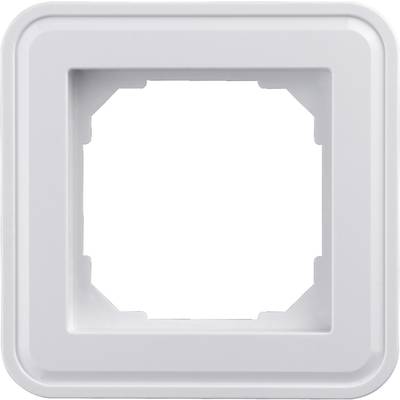 Sygonix 1x Frame  SX.11 Sygonix white, (glossy) 33598R