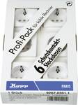 Protective contact socket 6-Pack PARIS white