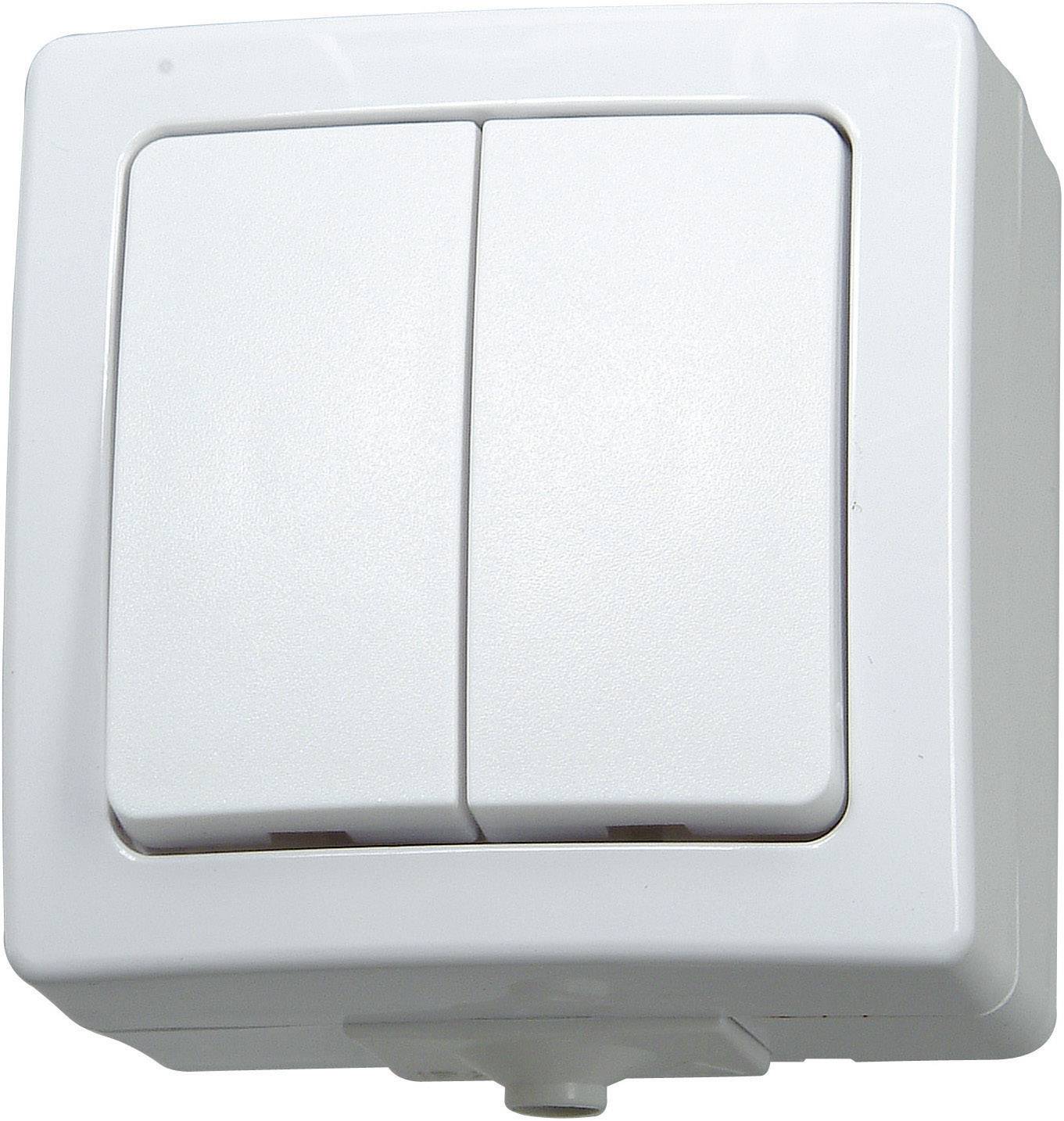 Image of Kopp 565502009 Wet room switch product range Series switch White 1 pc(s)