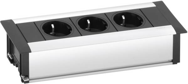 EVOline 159610000900 Power strip 3x Aluminium , Black PG connector 1 pc(s)