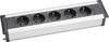 EVOline 159610011700 Power strip 5x Aluminium , Black PG connector 1 pc(s)