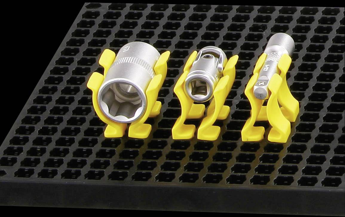 TOOLCRAFT 553943 Lochplatten-Set 2 piece. + 80-piece. Accessories (L x W) 194 mm x 278 mm 1 Set-5
