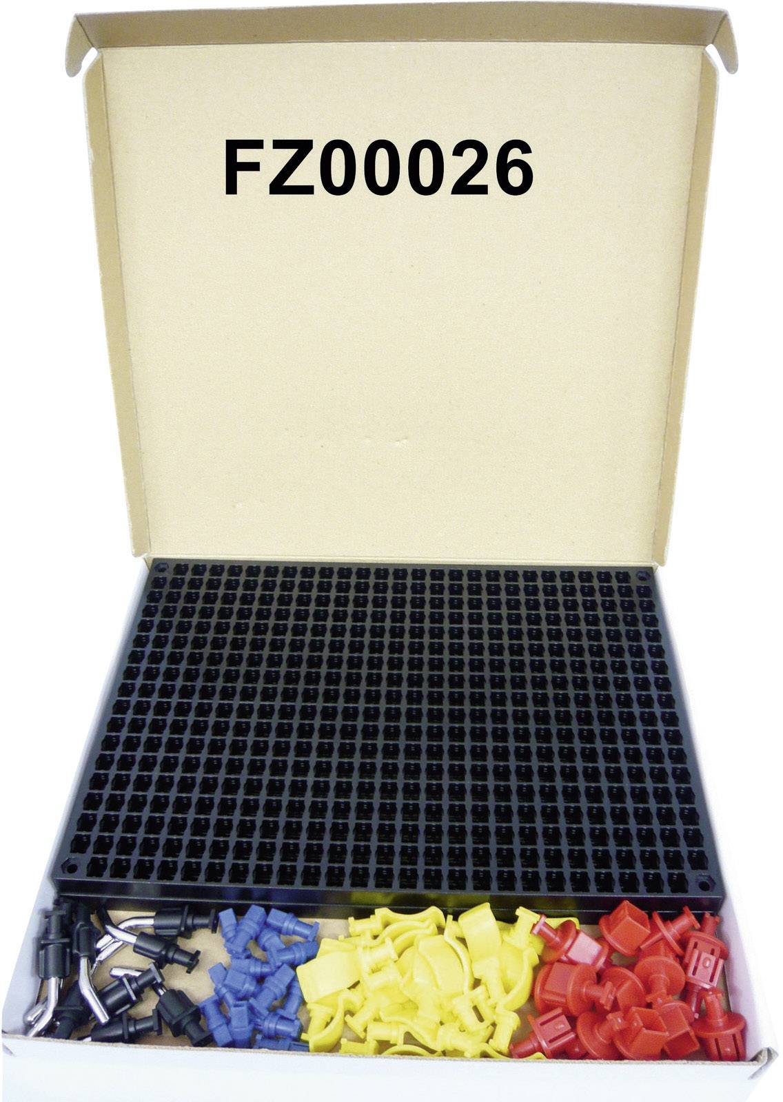 TOOLCRAFT 553943 Lochplatten-Set 2 piece. + 80-piece. Accessories (L x W) 194 mm x 278 mm 1 Set-1