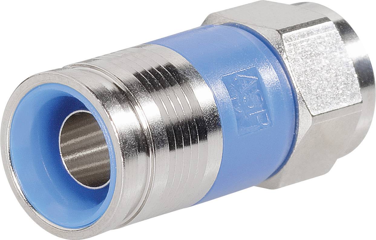 Image of Interkabel F-TFC 49 F connector Compression Connections: F plug Cable diameter: 4.7 mm 1 pc(s)