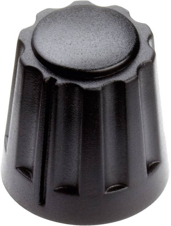 Mentor 4331.4000 4331.4000 Control knob  Black (Ø x H) 14.5 mm x 14 mm 1 pc(s)