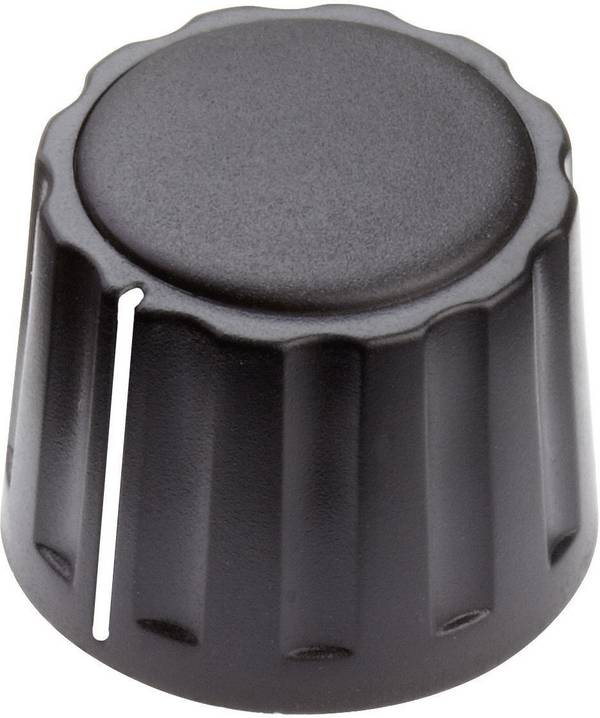 Mentor 4332.4001 4332.4001 Control knob + hand Black (Ø x H) 20 mm x 15 mm 1 pc(s)