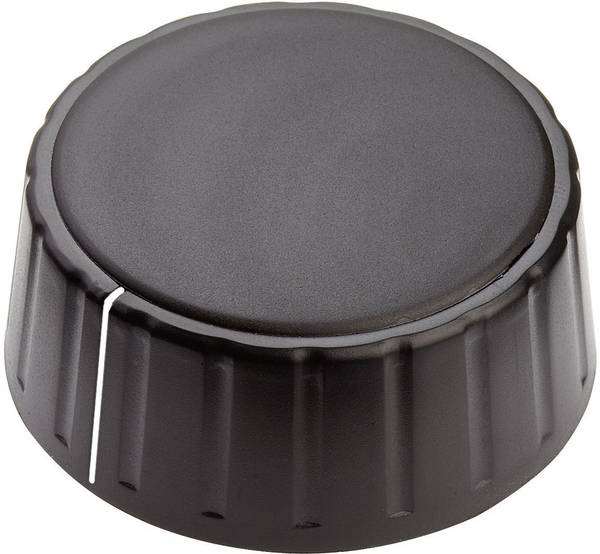 Mentor 4335.6001 Control knob + hand Black (Ø x H) 48 mm x 19 mm 1 pc(s)