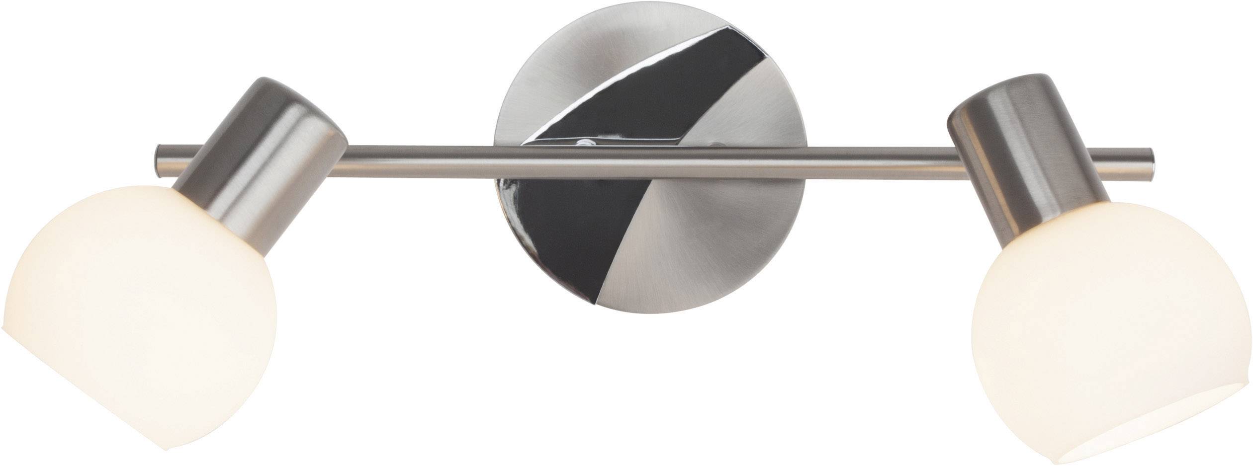 Brilliant Tiara 15613/13 Ceiling floodlight HV halogen E14 80 W Iron, White-0