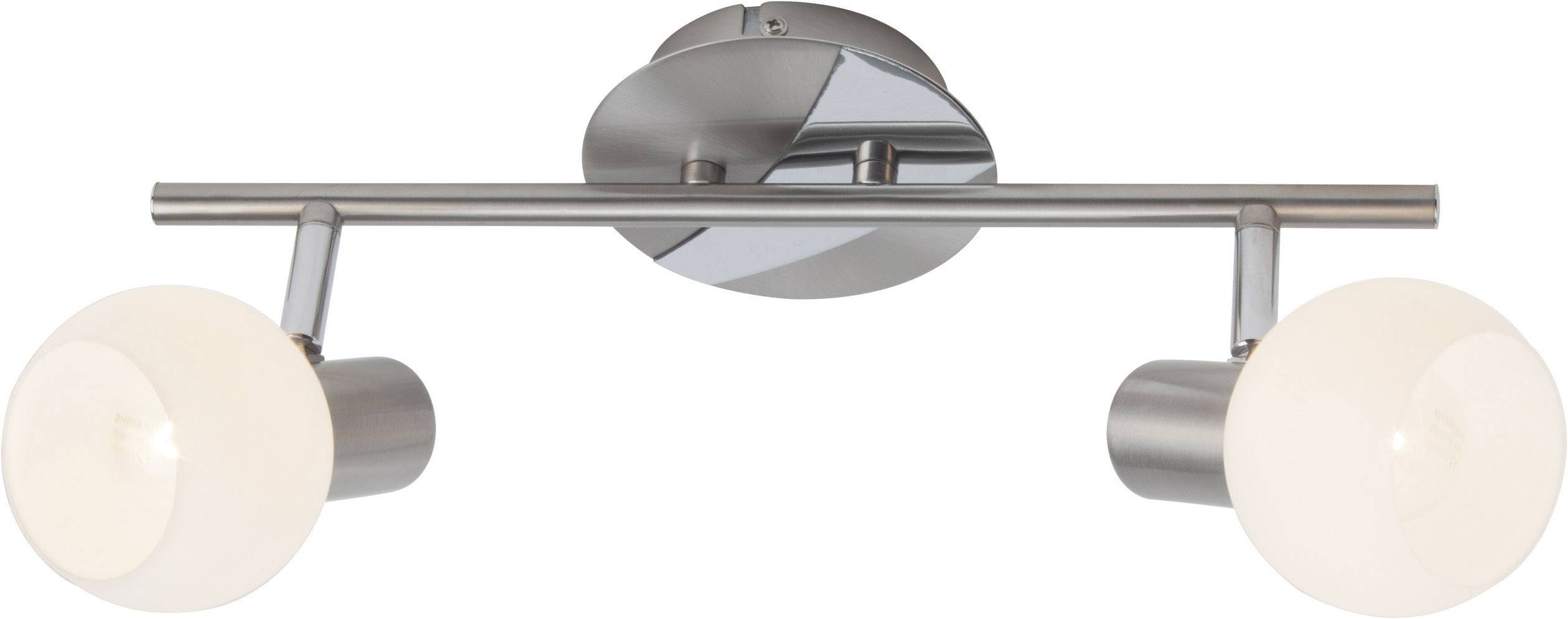 Brilliant Tiara 15613/13 Ceiling floodlight HV halogen E14 80 W Iron, White-4