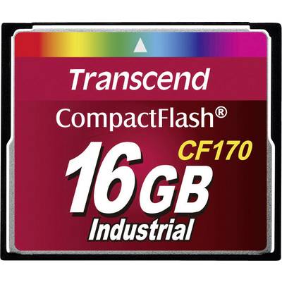 Image of Transcend CF170 Industrial CompactFlash card Industrial 16 GB