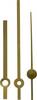 Clockhand set Polished/Standard Aluminium Brass Round