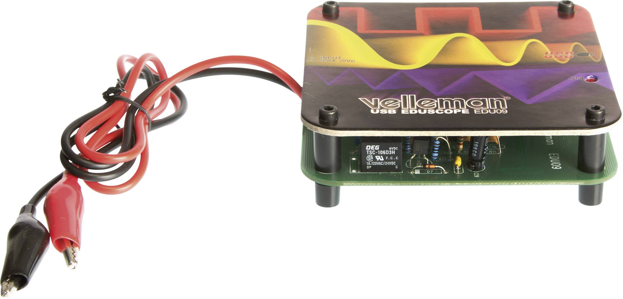 Whadda EDU09 Oscilloscope learning kit Assembly kit 5 V DC