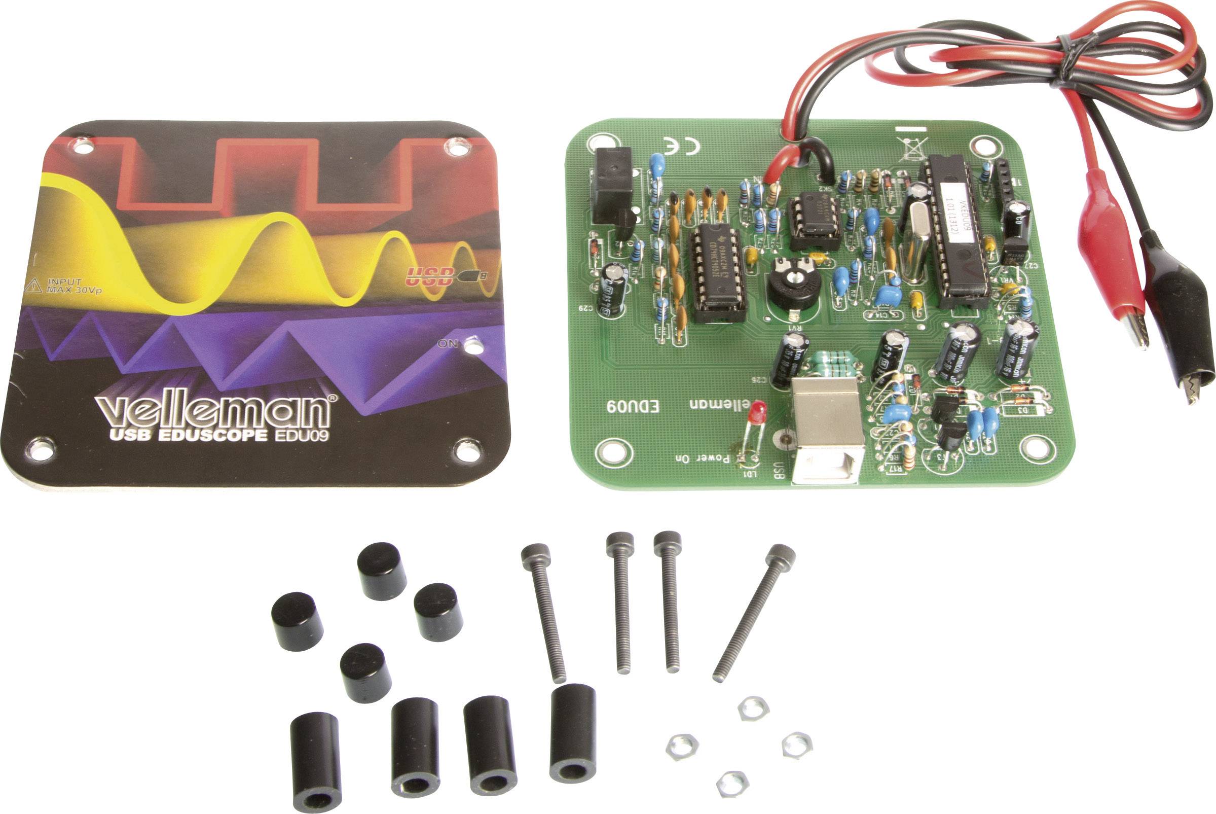 Whadda EDU09 Oscilloscope learning kit Assembly kit 5 V DC