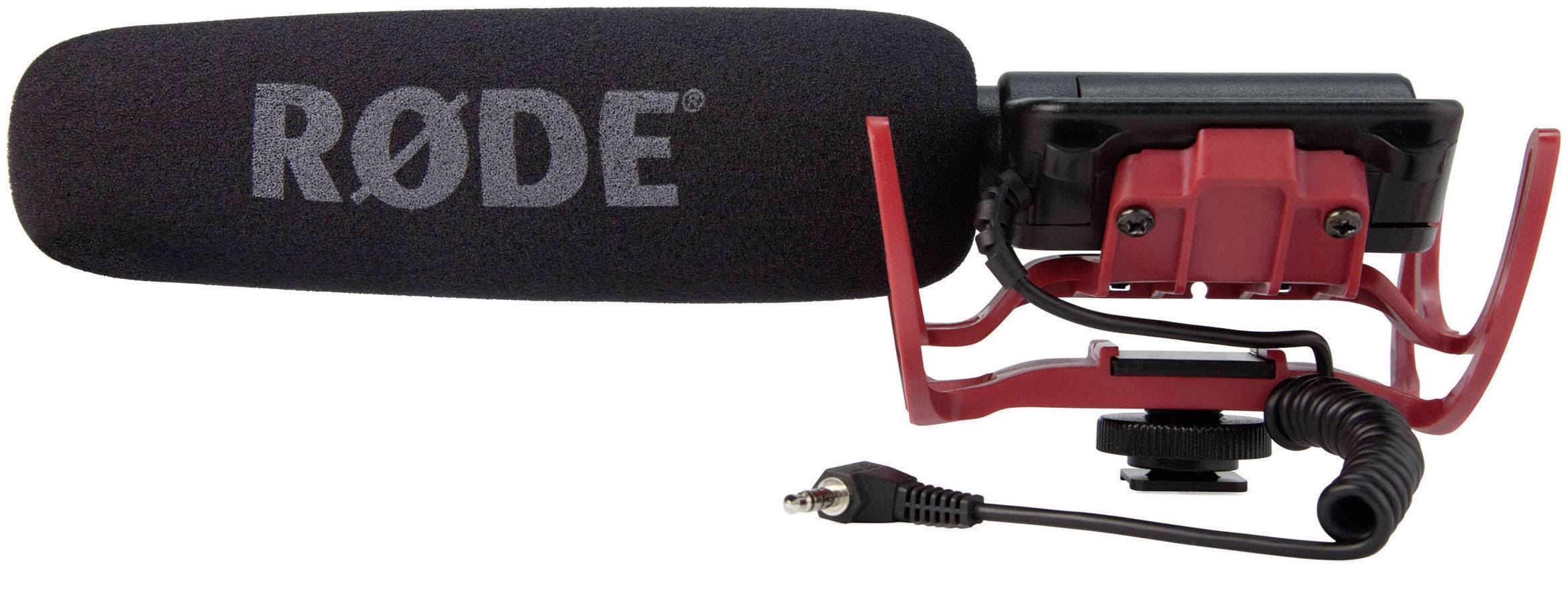 Image of RODE Microphones Video Mic Rycote Camera microphone Transfer type (details):Direct Hot shoe mount Microphone (3.5 mm jack), Microphone (6.3 mm jack) Direct