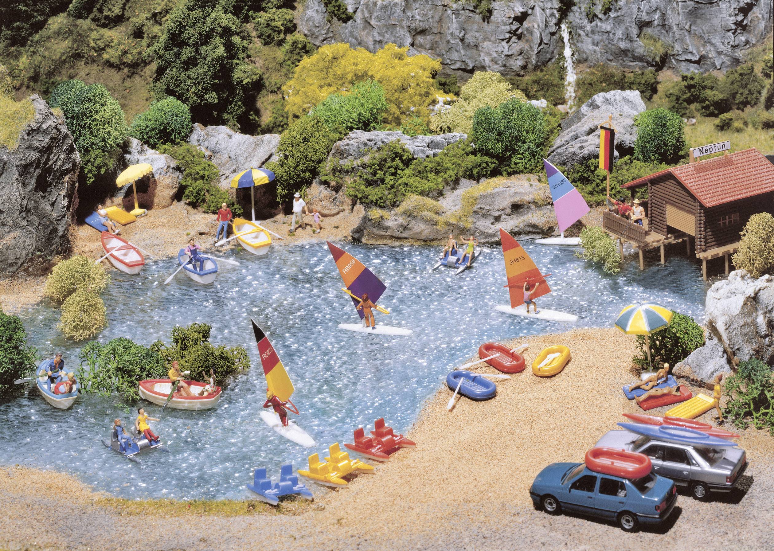Image of Faller 130283 H0 FA Boats and surf boards Assembled