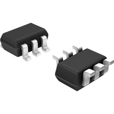 Two black integrated circuits with silver connections, in an SMD package, used in electronic devices.