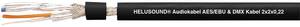 Helukabel 400034 Cable combo  2 x 2 x 0.22 mm² Black Sold per metre