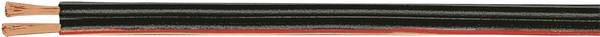 HELU 40026 Speaker cable 2 x 2.5 mm² Black, Red Sold per metre