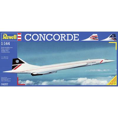 Revell 04257 Concorde British Airways Model aircraft assembly kit 1:144