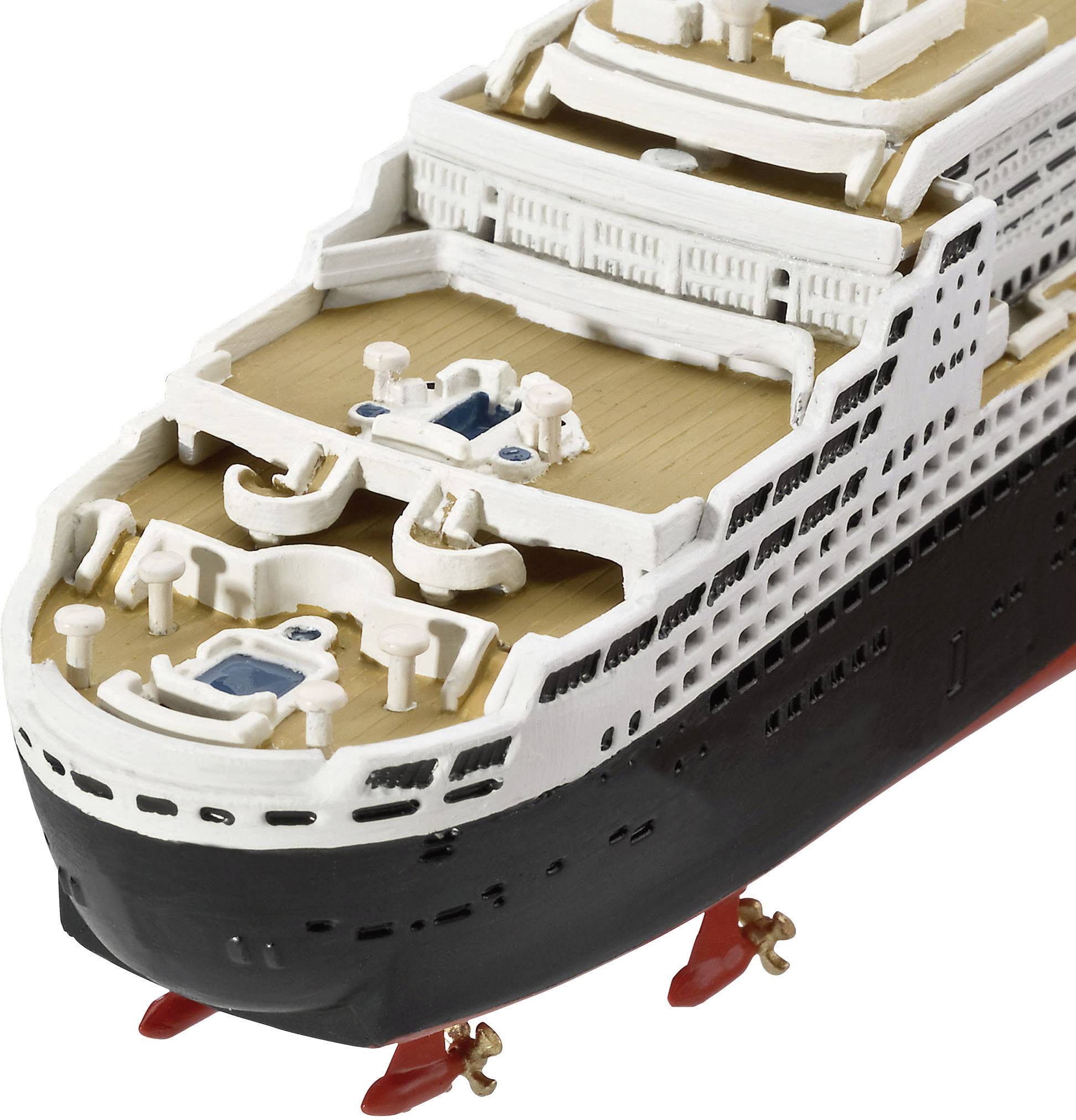 Revell 05808 Ocean liner Queen Mary 2 Watercraft assembly kit 1:1200-4