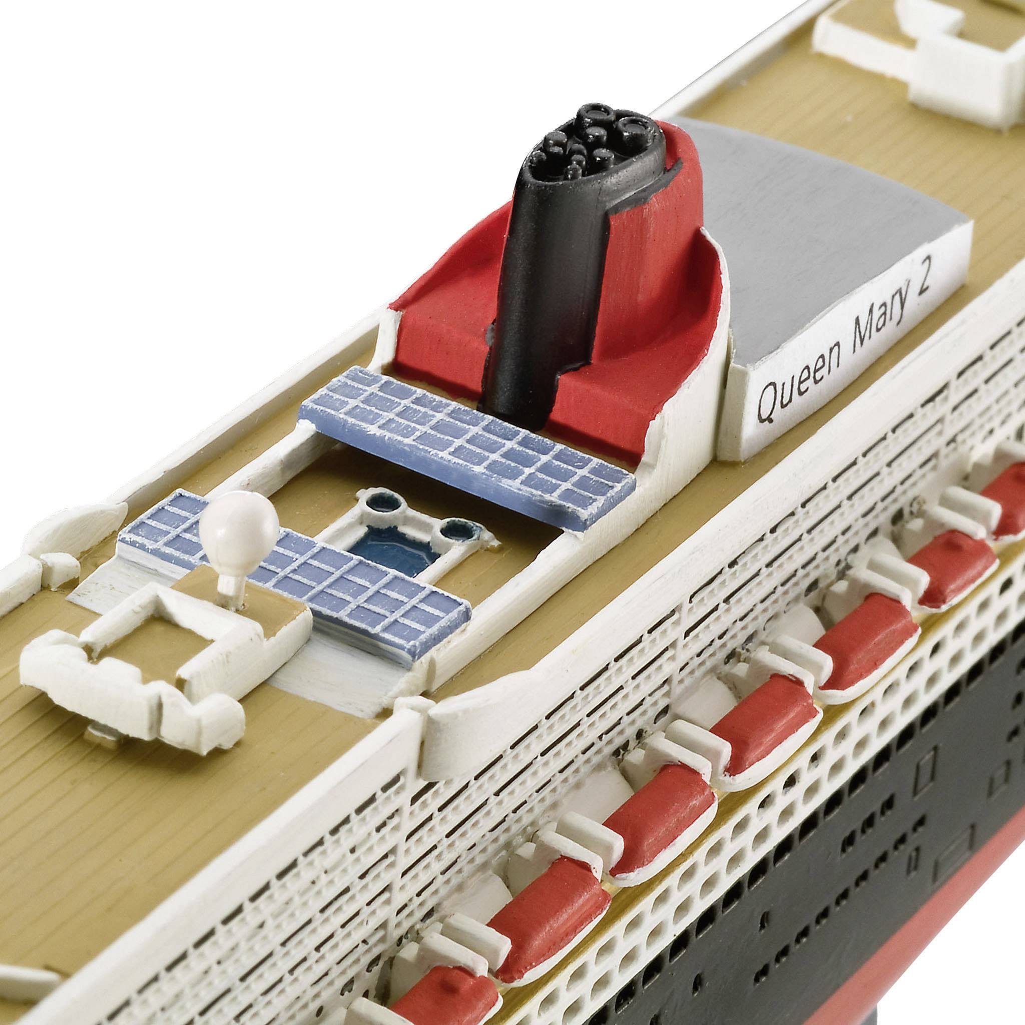 Revell 05808 Ocean liner Queen Mary 2 Watercraft assembly kit 1:1200-9